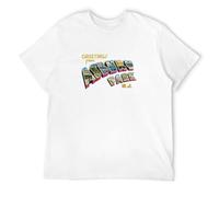 Greetings from Asbury Park N.J. 70S Rock Retro T Shirt Size L