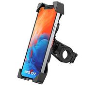 Grefay Soporte Movil Bicicleta Soporte Eléctrico Scooter Universal Manillar Motocicleta para 3.5"-6.5" Smartphones con Rotación 360°