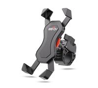 Grefay Soporte Movil Bicicleta Soporte Eléctrico Scooter Universal Manillar Motocicleta para 3.5"-6.5" Smartphones con Rotación 360°