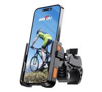 Grefay Soporte para teléfono móvil para bicicleta para moto [bloqueo de 1s] 2026, soporte universal para manillar de bicicleta para iPhone17 16 15 14 13 Pro Max Plus, Samsung S24, Smartphone