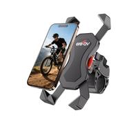 Grefay Soporte universal para teléfono móvil para bicicleta de 3,5 - 6,8 pulgadas, con giro de 360°, para bicicleta de carretera, MTB, scooter, para iPhone 17, 16, 15, 14 Pro Max Plus