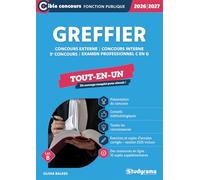 Greffier: Concours externe, concours interne, 3e concours, examen professionnel C en G