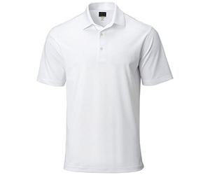 Greg Norman Collection Men's Freedom Micro Pique Polo, White, Extra Large