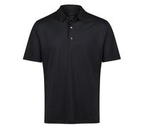 Greg Norman Polo Freedom Micro Piqué para Hombre Camisa de Golf, Negro, XL