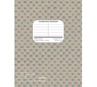 Gregg Composition Notebook 8.7 mm with a single margin drawn down the center of the page, 366 pages ( 183 sheets), US Letter 8.5 in x 11 in Notes can ... cover, Line spacing: 8.7 mm (11/32 inch)