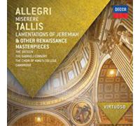 Gregorio Allegr Allegri: Miserere/Tallis: Lamentations of (CD) (Importación USA)