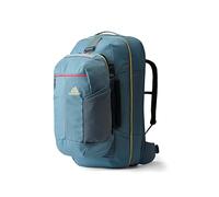 Gregory Active Travel - Border 50-15, Mochila viaje, 64 cm, 65 L, 2.8 KG, Mochila viaje, Compartimento para portátil de 15", Azul (Pool Party)