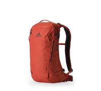 Gregory Alpine - Verte 18 MD/LG, Mochila para esquiar, 51 cm, 18 L, 0.97 KG, Cinturón de cadera flexible, Compatible con telesilla, Panel trasero que evita acumulación de nieve, Naranja (Apres Orange)