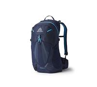 Gregory BioSync - Maya 20 - Mochila de senderismo para mujer, 49 cm, 20 L, 0,86 kg, panel trasero transpirable, compatible con sistema de hidratación, Azul (Storm Blue)