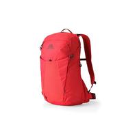 Gregory Cloud Control - Kiro 24 - Mochila de senderismo, 53 cm, 24 L, 0.70 KG, Mochila de senderismo, compatible con depósito de hidratación, cinturón de cadera flexible, Rojo (Lava Red)