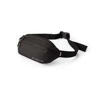 Gregory Essential Hiking - Nano Riñonera Mini, 29 cm, 3 L, 0.15 Kg, Riñonera de Senderismo, múltiples Bolsillos con Cremallera, Ajuste Acolchado y cómodo, Negro (Optic Black)