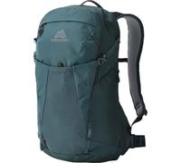 Gregory Cloud Control - Kiro 24 - Mochila de senderismo, 53 cm, 24 L, 0.70 KG, Mochila de senderismo, compatible con depósito de hidratación, cinturón de cadera flexible, Turquesa (Mineral Teal)
