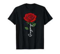 Gregory - Nombre artístico de Flores Rojas para Hombres y niños Camiseta