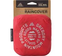 GREGORY Raincover 50l-80l - Unisex - Rojo - talla única- modelo 2026