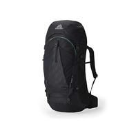 Gregory Trailflex - Stout 55 - Mochila de trekking, 80 cm, 55 L, 1.68 KG, Mochila de senderismo para hombre con ajuste regulable, compatible con sistema de hidratación, Negro (Forest Black)