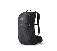 Gregory VaporSpan - Citro 24 - Mochila de senderismo de día para hombre, 52 cm, 24 L, 0,92 kg, panel trasero VaporSpan, compatible con hidratación, funda para lluvia incluida, Negro (Ozone Black)