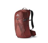 Gregory VaporSpan - Citro 24 - Mochila de senderismo de día para hombre, 52 cm, 24 L, 0,92 kg, panel trasero VaporSpan, compatible con hidratación, funda para lluvia incluida, Rojo (Brick Red)