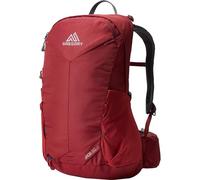 Gregory Vaporspan - Jade LT 20 - Mochila de senderismo para mujer, 53 cm, 20L, 0.97 KG, Panel trasero ventilado, cinturón lumbar, compatible con sistema de hidratación, Rojo (Ruby Red)