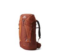 Gregory Youth BKPK'ing - Wander 30 - Mochila de senderismo para niños, 63 cm, 30 L, 0.89 KG, Mochila infantil ajustable para senderismo, compatible con sistema de hidratación, Rojo (Redrock)