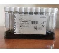 GREINER VACUETTE PLATELET RICH FIBRIN (PRF) | Tubos sin aditivos 9 ml (paquete de 50)