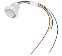 Greluma 1 PC Mini Interruptor de luz con Sensor de Movimiento AC 220V,retardo de Tiempo Ajustable,Interruptor de Sensor infrarrojo PIR de 85-265V,Detector de inducción infrarroja para LED de Tira