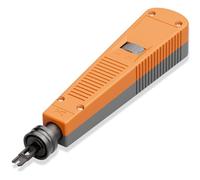 Greluma 1 Pieza Herramienta de perforación con cuchilla tipo 110 para reparación de cables de red y conectores Keystone de bloque de perforación Ethernet