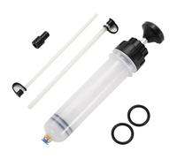 Greluma 1 Set Extractor fluidos para automóvil 200CC,bomba fluido con tubos extensión,jeringa aceite con potente succión,bomba extractora fluidos extraer aceite motor,aceite transmisión líquido frenos