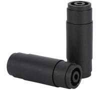 Greluma 2 piezas cable altavoz nl4fc,adaptador de conector nl4mmx,enchufe acoplador hembra a hembra altavoz de altavoz/amplificador de 4 pines