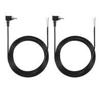 Greluma 2 piezas Cable de audio/vídeo con conector RCA a altavoz de 1,5 m, conector macho RCA a cable desnudo de extremo abierto, conector jack flexible para amplificador, receptor y altavoces.