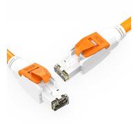 Greluma 2 Piezas Conector RJ45 sin herramientas, Enchufe de terminación de campo CAT6A, Enchufe modular chapado en oro, Conector Ethernet UTP CAT6A Sin herramientas para cable de red CAT5, CAT6