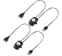 Greluma 2 Piezas Interruptor de Sensor de Movimiento PIR Mini de 5-24V DC y 2A,Interruptor de Sensor de ocupación para iluminación LED de Bricolaje,Interruptor automático de Detector con Puerto USB