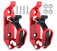 Greluma 2 Piezas Soporte de Pala portaequipajes,Abrazaderas Goma metálicas,Soportes Pared,Kit de Montaje de Hacha de liberación rápida,Accesorios Coche,Camiones,Barcos,Equipo Militar y Herramientas.