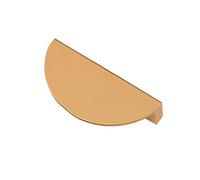 GREMBI 1 Pcs Halfo Moon Cajón Manijas Tiradores de Turbas Mango de Gabinete, Manijas de Tirón de Cajón de Semicírculo con Tornillo para la Cocina, Habitación, Gabinetes, Gabinete de Libro (Longitud: 9