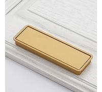 GREMBI 1 X Manijas de Puertas Deslizantes de la Puerta Deslizante de la Aleación de Zinc Gabinete Invisible Muebles Manijas de Cajones de Hardware, con Tornillos, para Cajones, Armarios, Armarios (Esp