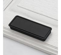 GREMBI 1 X Manijas de Puertas Deslizantes de la Puerta Deslizante de la Aleación de Zinc Gabinete Invisible Muebles Manijas de Cajones de Hardware, con Tornillos, para Cajones, Armarios, Armarios (Esp