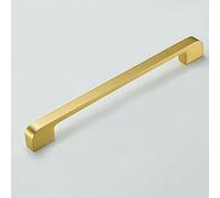 GREMBI Gabinete T Bar Many Muebles de Latón Tiradores de Cajones, Manijas de Armario de Cocina de Latón, Manijas de Cocina Manijas Del Gabinete Tiradores de Cajones de Oro Armario 1 Pcs (Tono de Aguje