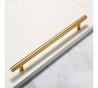 GREMBI Manejo de la Barra Del Gabinete T Manijas de Muebles de Oro Manijas de Lazo Manijas de Vestuario Cajón de Aluminio Cajón de Gabinete Manijas de la Puerta Del Gabinete de Cocina para el Gabinete