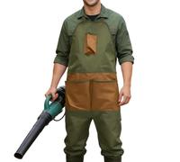 Grembiule Da Giardinaggio - Impermeabile Regolabile Leggero, Grembiule Per Donne Con Attrezzi Da Lavoro E Giardinaggio | Per Adulti Uomini Donne Mamma Papà Nonna Giardinieri Raccolta E Cogliitura