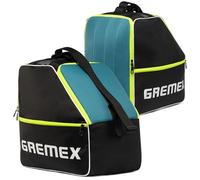 GREMEX Bolsa para botas de esquí con compartimento para casco, mochila impermeable para botas de esquí y casco, resistente con costuras de titanio, cómoda para el transporte, los viajes y la
