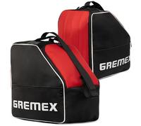 GREMEX Bolsa para botas de esquí con compartimento para casco, mochila impermeable para botas de esquí y casco, resistente con costuras de titanio, cómoda para el transporte, los viajes y la