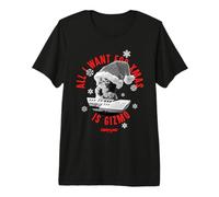 Gremlins All I Want For Christmas Is Gizmo Camiseta Premium