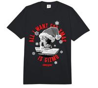 Gremlins All I Want For Christmas Is Gizmo Comfort Colors Adult Heavyweight T-Shirt