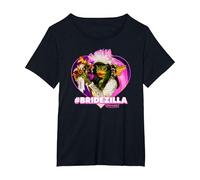 Gremlins Bridezilla Camiseta, Mujer Tallas Grandes, Negro, 2XL Grande