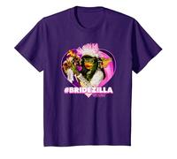 Gremlins Bridezilla Camiseta, Niños, Morado, 6 años