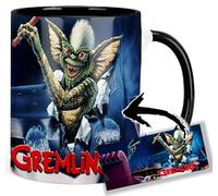 Gremlins Gizmo B Taza Interior y Asa Negra Ceramica Mug