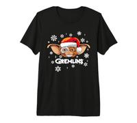 Gremlins Gizmo Christmas Hat Camiseta Premium