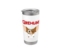 Gremlins Gizmo Logo Vaso térmico de acero inoxidable de doble pared