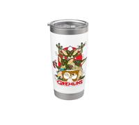 Gremlins Gizmo Popcorn Vaso térmico de acero inoxidable de doble pared
