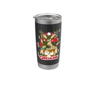 Gremlins Gizmo Popcorn Vaso térmico de acero inoxidable de doble pared