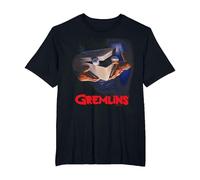 Gremlins Poster Camiseta, Hombre Tallas Grandes, Negro, 6X Alto